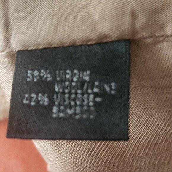 Lafayette 148 New York Camel/Beige Tweed Skirt-EUC-Size 6 - Picture 2 of 4